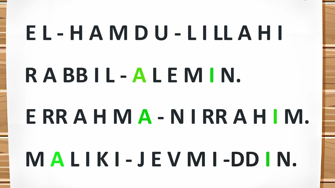 FATIHA za djecu