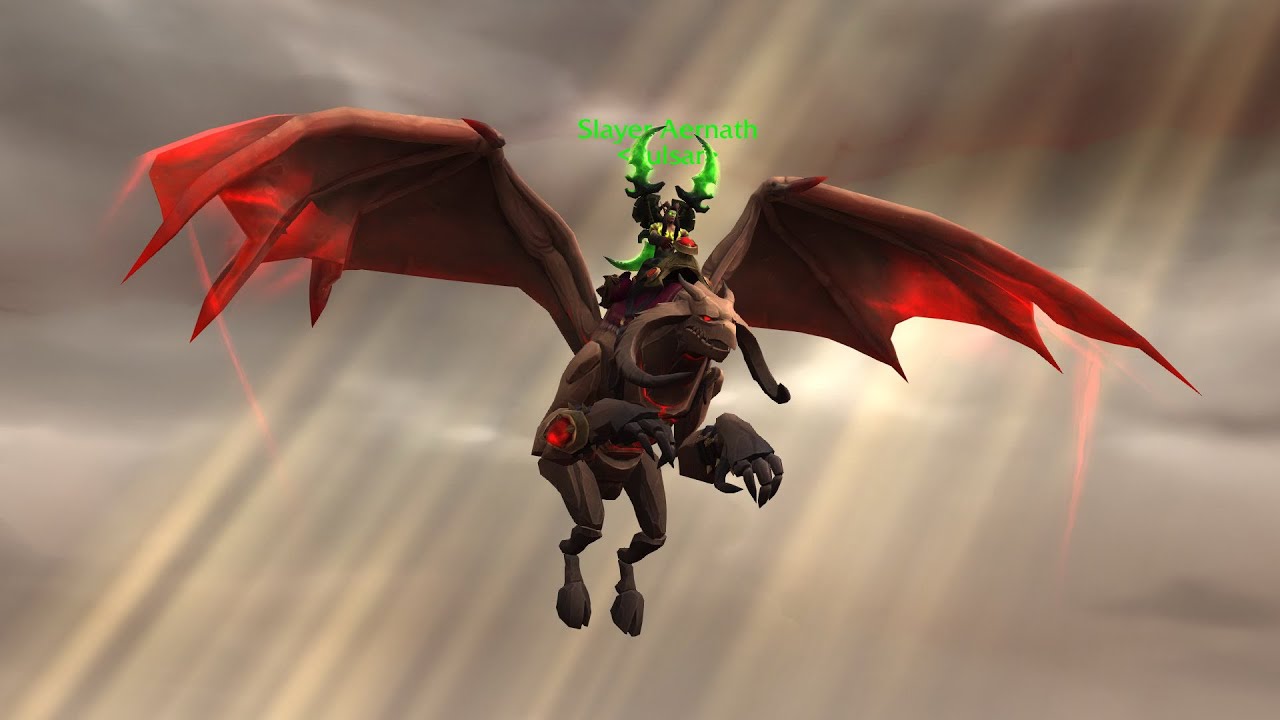 Aernath's Mastercraft Gravewing (The Bugged 9.1 Mount)