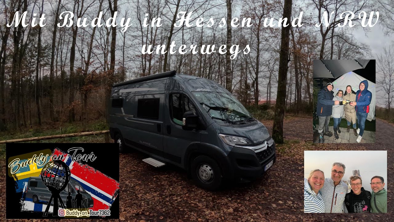 # 14 Mit Buddy in Hessen und NRW unterwegs