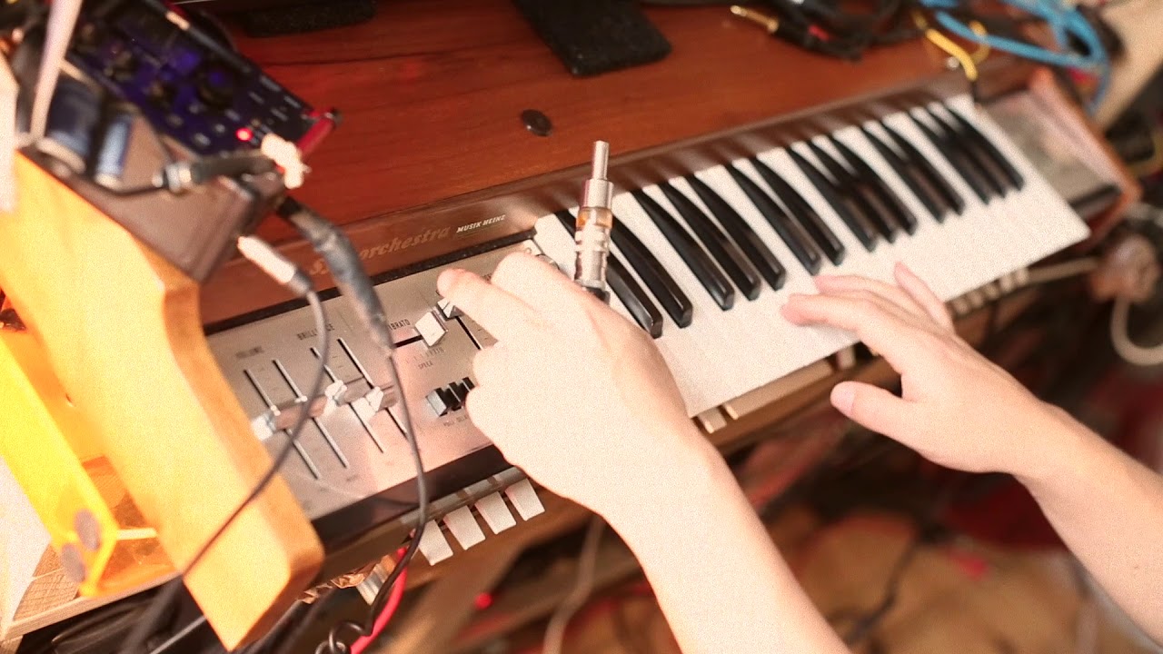FARFISA SYNTORCHESTRA  rare Stringmachine with Mono Synthesizer SALES DEMO + Function test