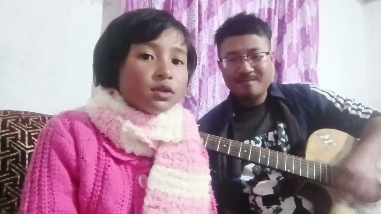 J is for Jesus song #kids song#christiansong#songcover#guiter #meghalaya#shillong#pariong