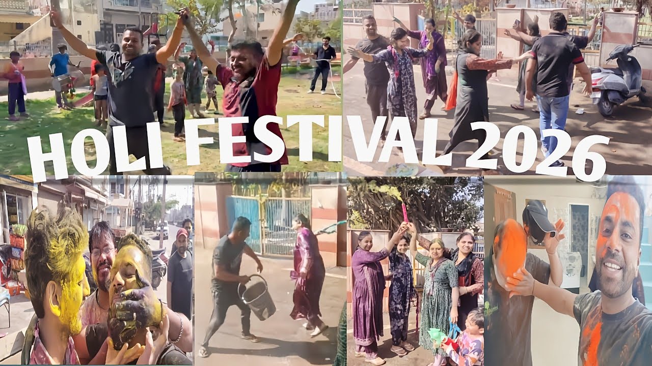 HOLI FESTIVAL 2026 || कोरडे ने किया कमर का बुरा हाल || HISAR CITY || #holifestival2026 #holispecial 