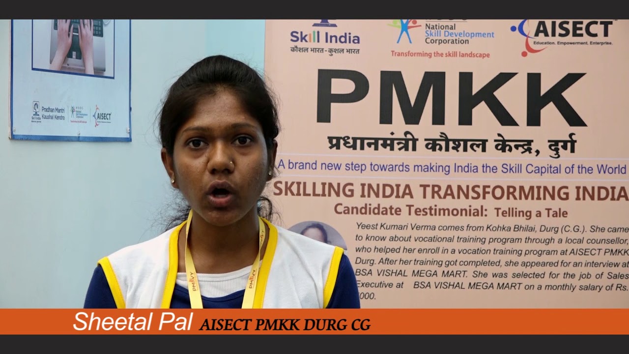Sheetal Pal, AISECT PMKK Durg - Success Story