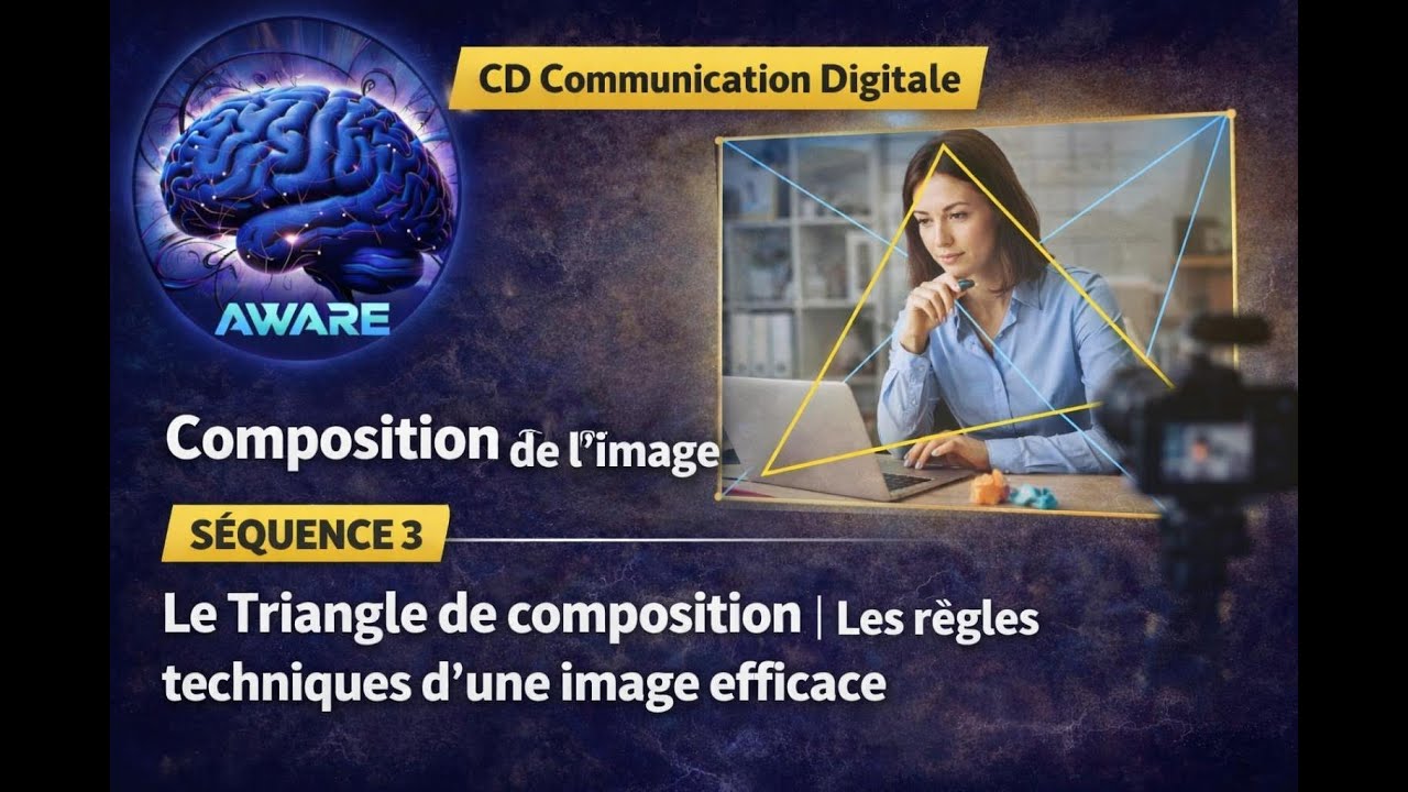 🔵CD S2  Composition de l’image – Séquence 3 : Le Triangle de composition | Les règles techniques