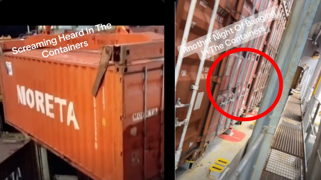 Докер исчез после публикации ужасающих видео с грузовыми контейнерами