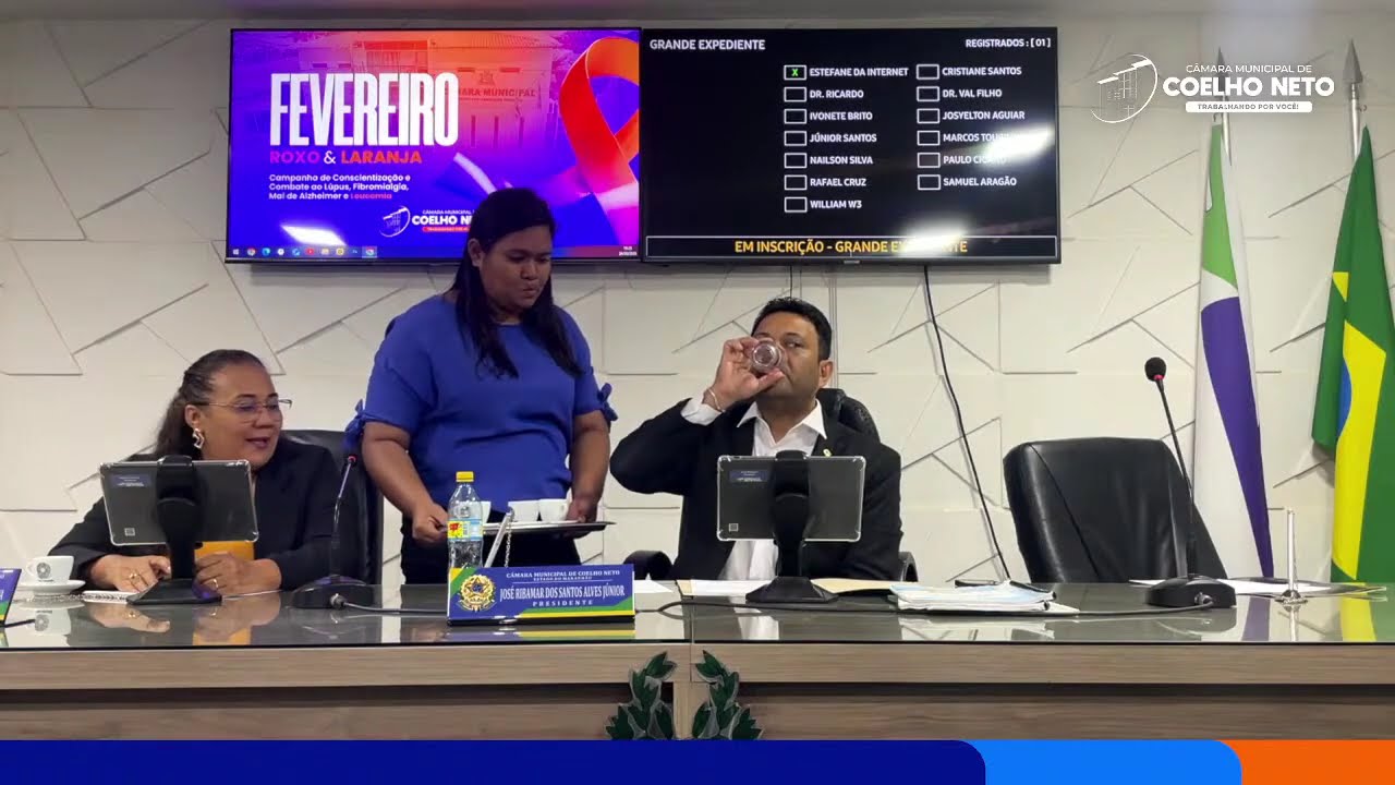 1ª SESSÃO ORDINÁRIA DO ANO 2026- 24/02/2026