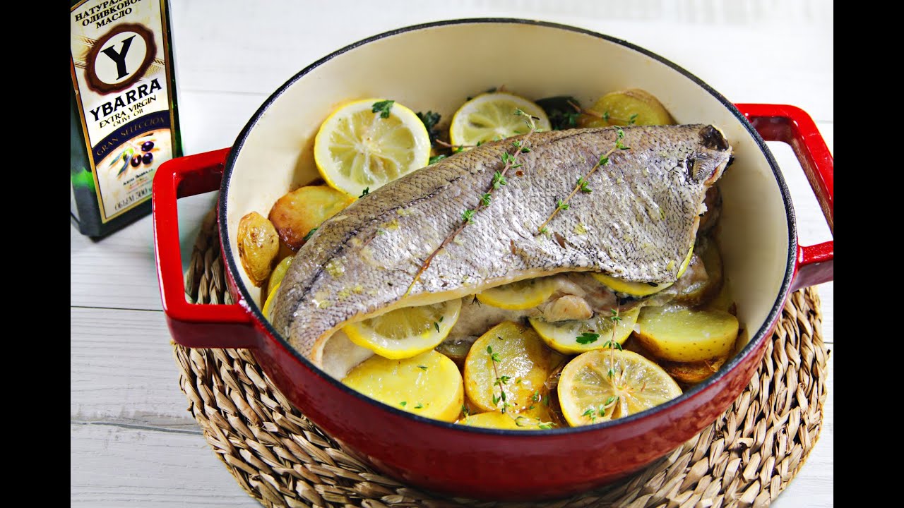 Pescadilla al horno con hierbas y lim&oacute;n