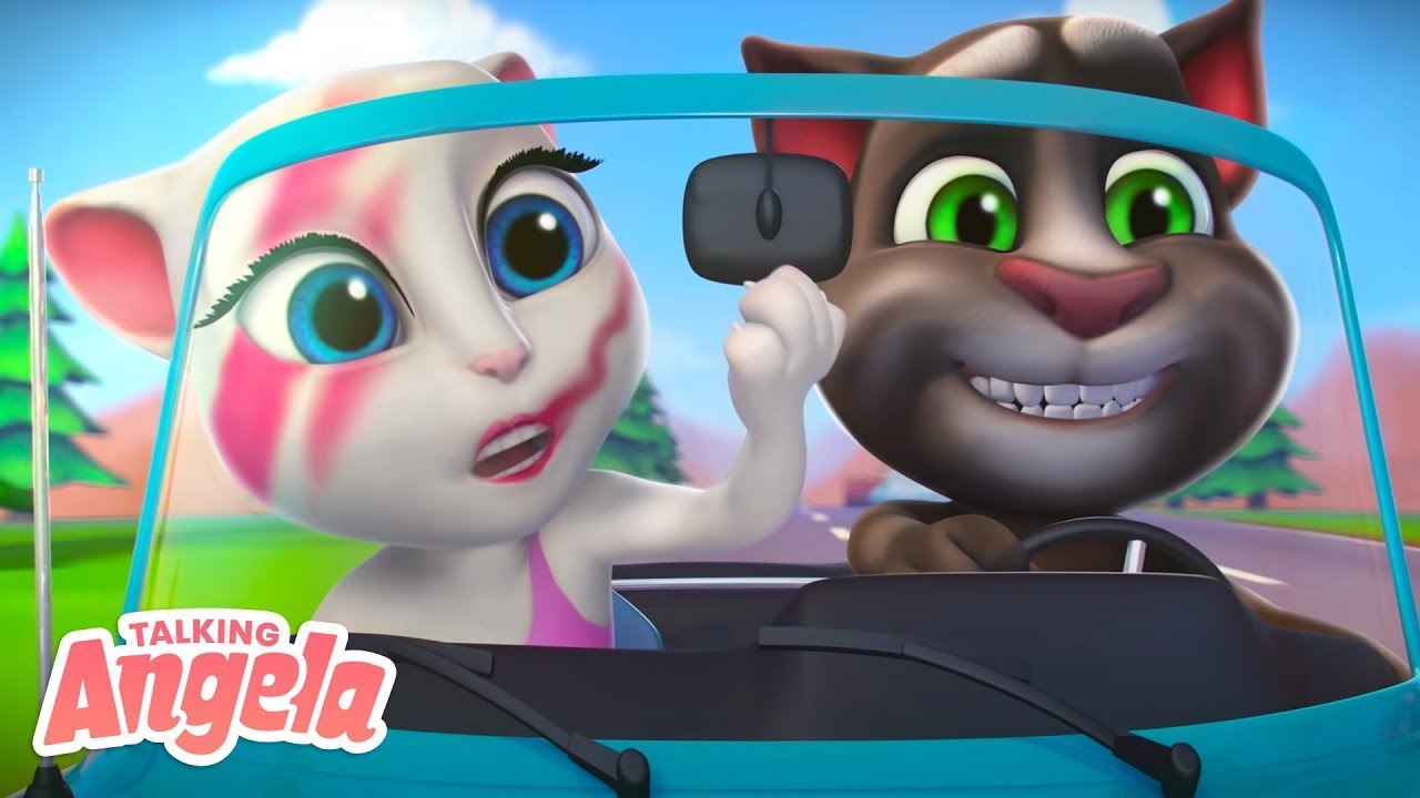 👍👍My Talking Angela 2 and My Talking Tom 2 funny gameplay👍👍
