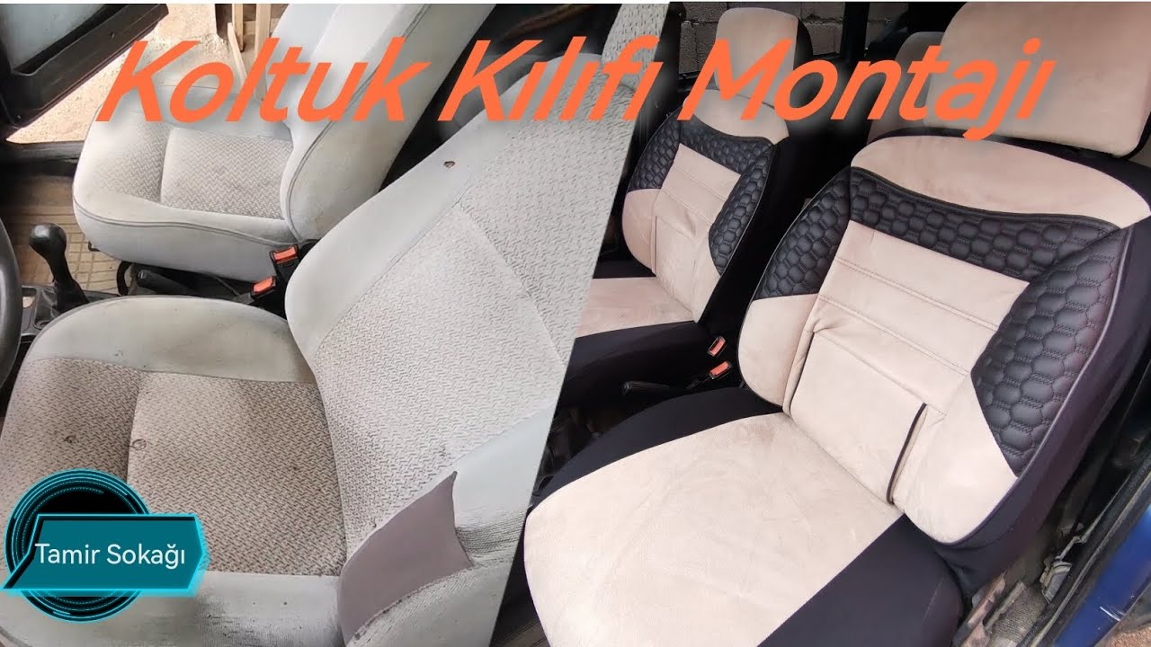 Koltuk Kılıfı Montajı Fiat Uno. Koltuk Kılıfı Nasıl Takılır?