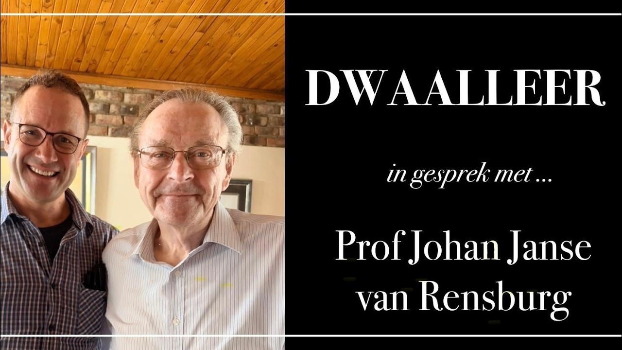 DWAALLEER - Prof Johan Janse van Rensburg