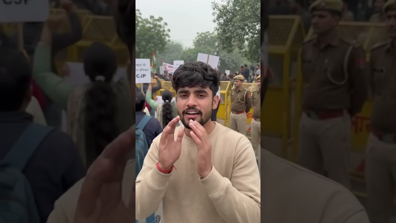 Jantar mantar protest#shorts #shortvideo #janatareport #funnyvideo#youtubeshorts #ytshorts  #ytsho