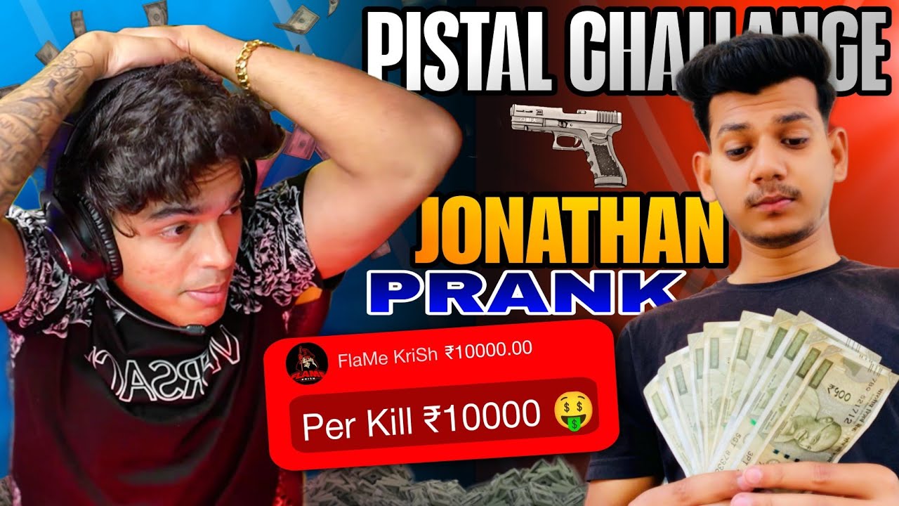 PER KILL 10000 CHALLENGE TO JONATHAN GAMING BGMI | BGMI CHALLANGE | JONATHAN GAMING | BGMI GAMEPLAY