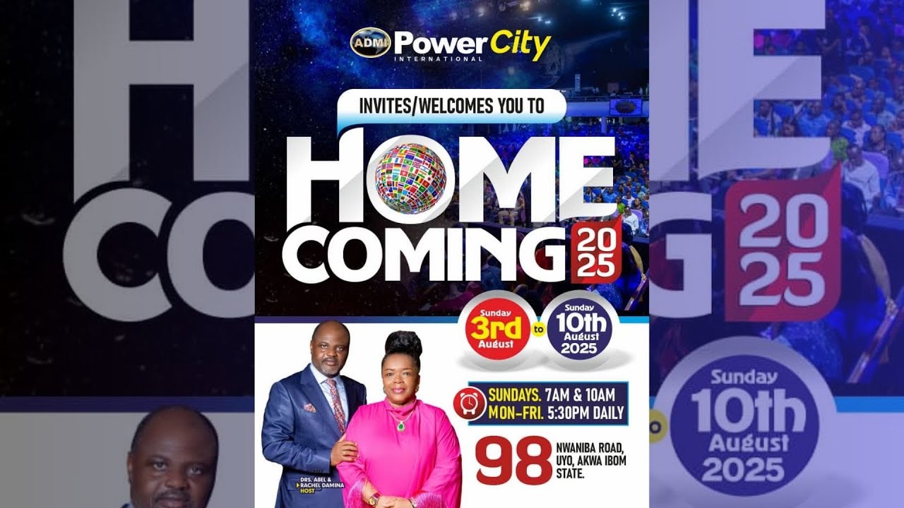 HOMECOMING CONFERENCE 2025 || PART2 DAY1 || DR ABEL DAMINA