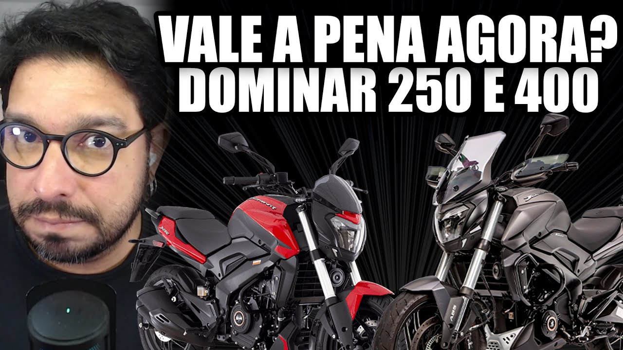 Vale a pena comprar AGORA a Dominar 250 e Dominar 400?
