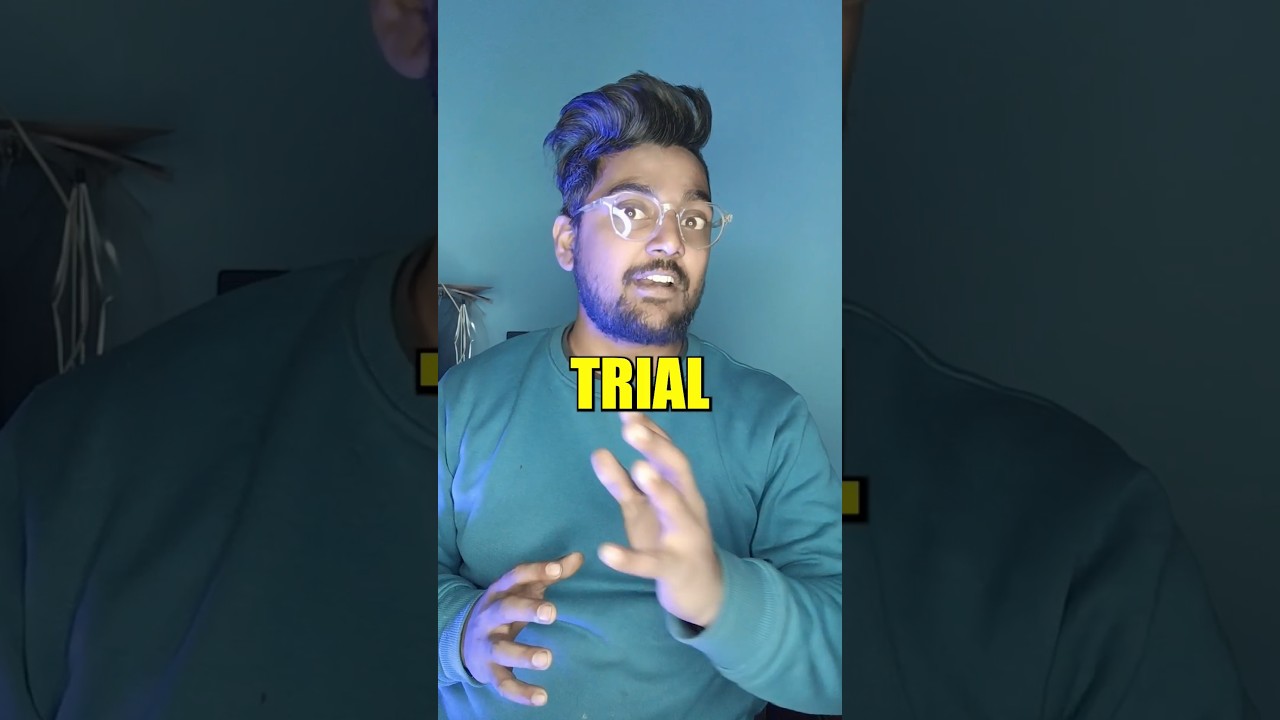 Free Trial Hack 🤓 #amazingapp #trending #amazingfacts #chromeextension #amazingwebsite #indtechy