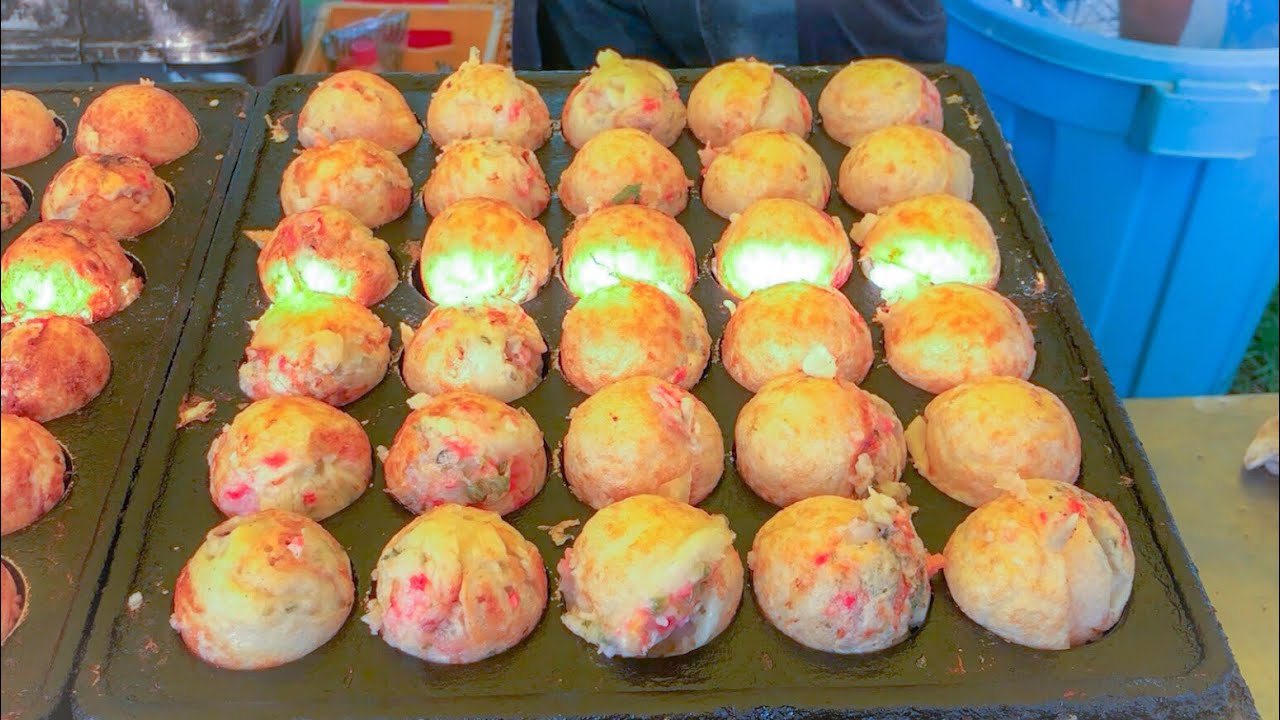 japanese street food - takoyaki