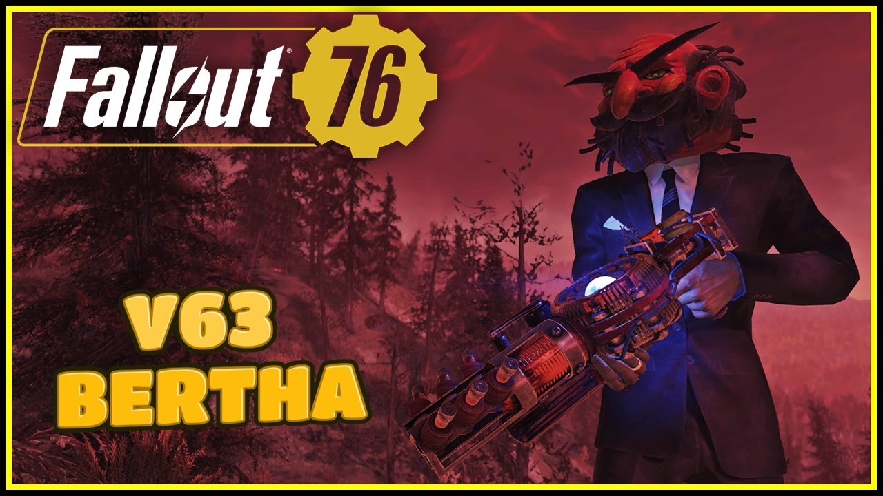New V63-Bertha Review (Is It Good?) - Fallout 76