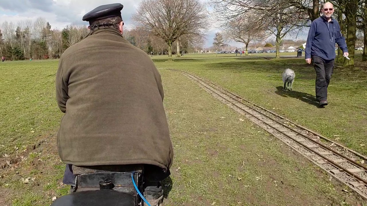 (HD) Worden Park miniature railway 30/3/2018