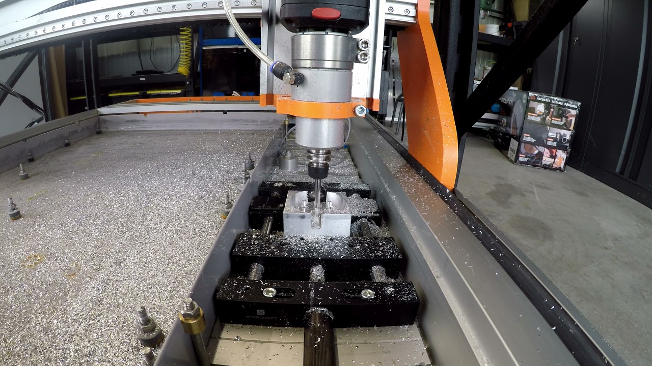 Stepcraft M.1000 CNC Two Sided Vice Machining