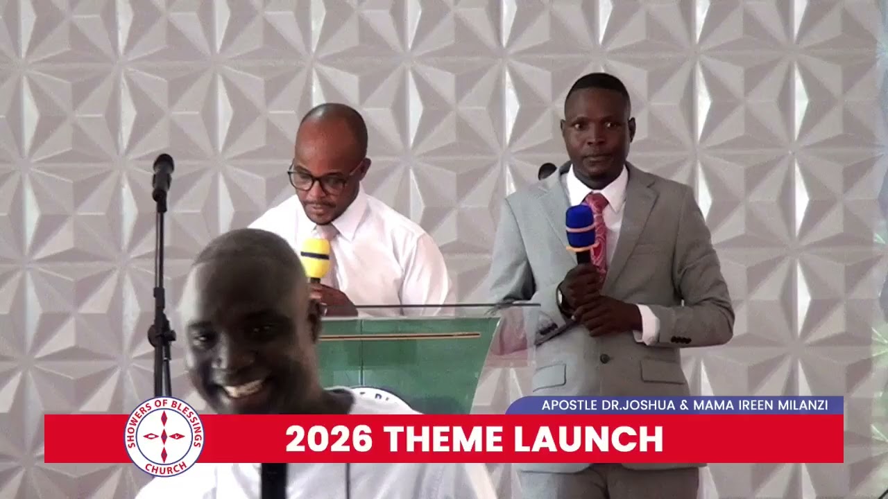 THEME LAUNCH SERVICE BY DR JOSHUAH MILANZI