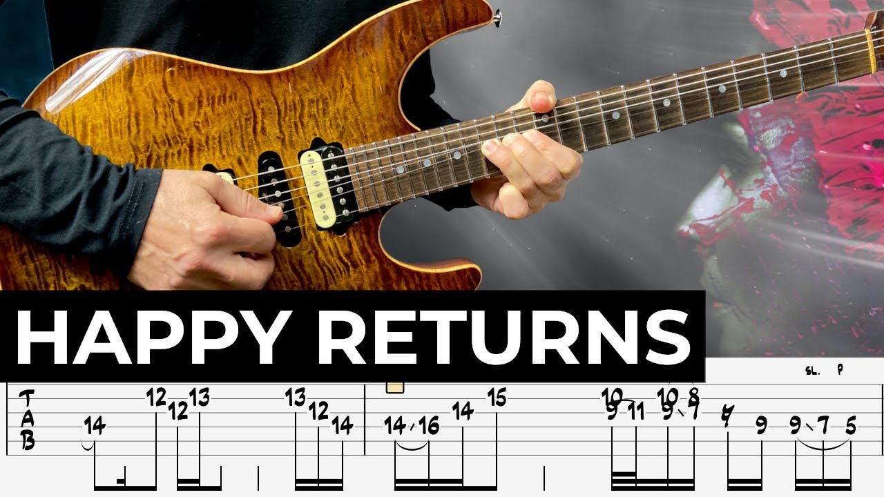 Happy Returns | Steven Wilson - Guthrie Govan | Guitar Cover | TAB