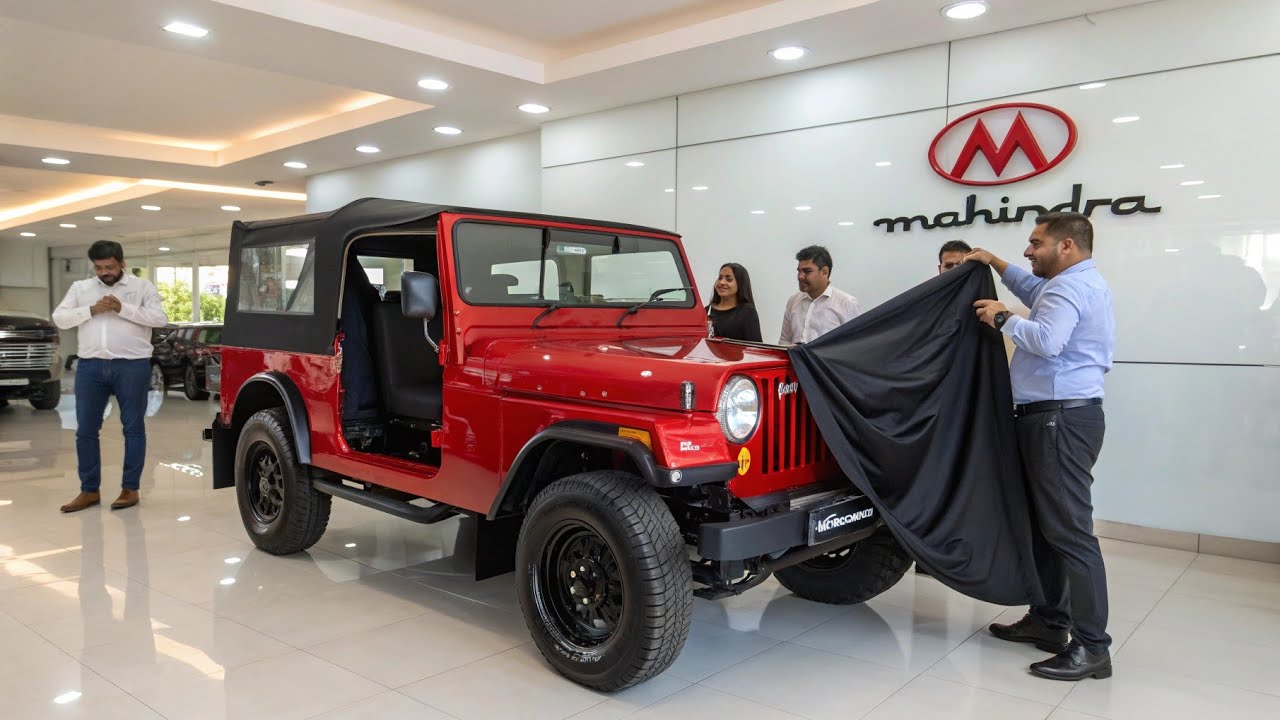 Новый джип Mahindra CJ3B 2025 года &mdash; наконец-то представлен!!!