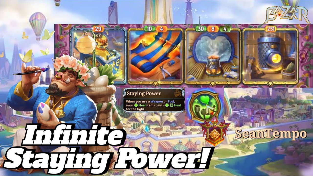 Infinite 5.2 Second Haste x7 Riceballer! - The Bazaar 9.0