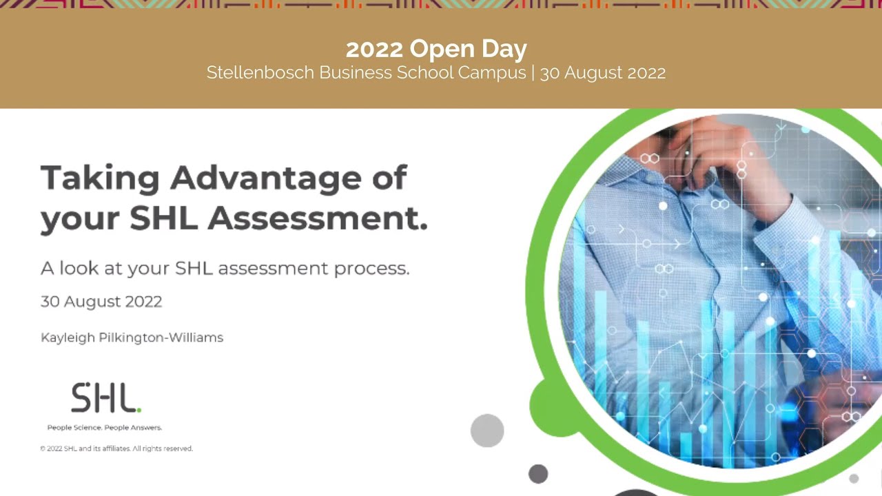 Taking advantage of your SHL assessment