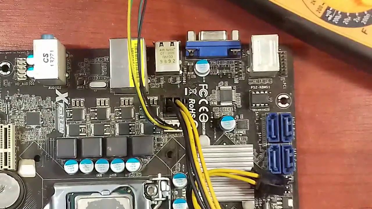Восстановление BIOS материнской платы ASRock H61M-VG3
