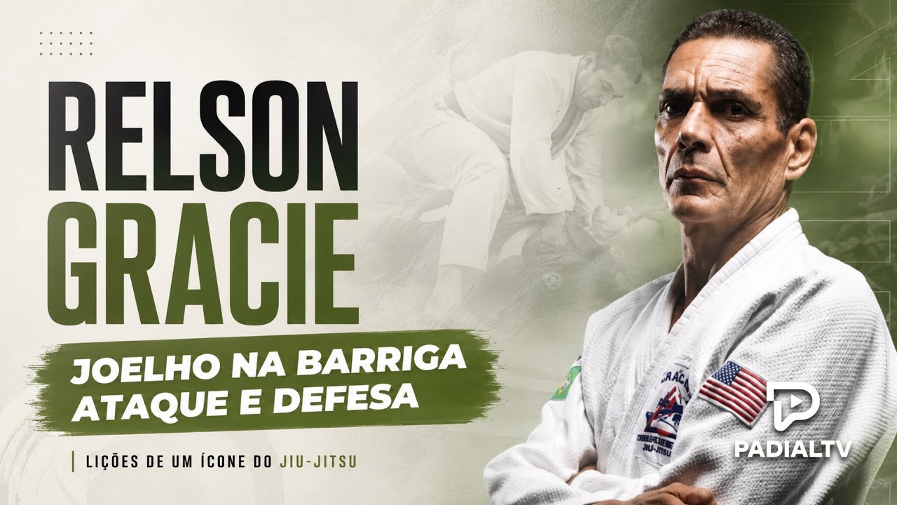 Relson Gracie Joelho na Barriga - knee on the belly and armlock (Helio Gracie Jiu-Jitsu)