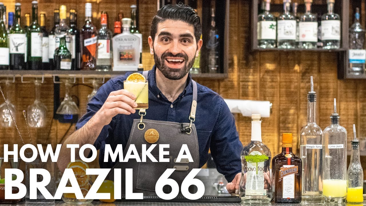 BRAZIL 66 | An Amazing Orange Cachaca Cocktail