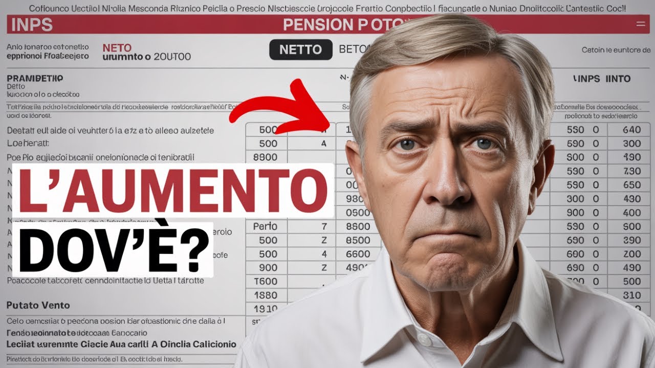 Cedolino pensione GENNAIO 2026: perch&eacute; l&rsquo;AUMENTO sparisce nel NETTO?