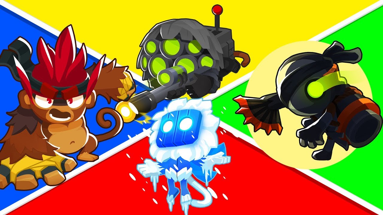 Bloons TD 6 - 4-Player RWBY Challenge | JeromeASF