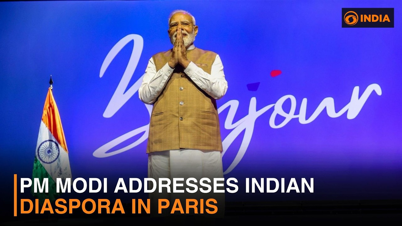 PM Modi&rsquo;s &lsquo;Bonjour Modi&rsquo; event in Paris celebrates India-France friendship