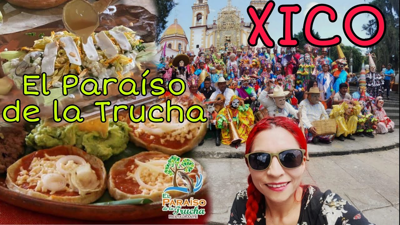 Restaurante El Paraíso de la Trucha. Xico, Veracruz. Pueblo Mágico, Santa María Magdalena y Danzas.