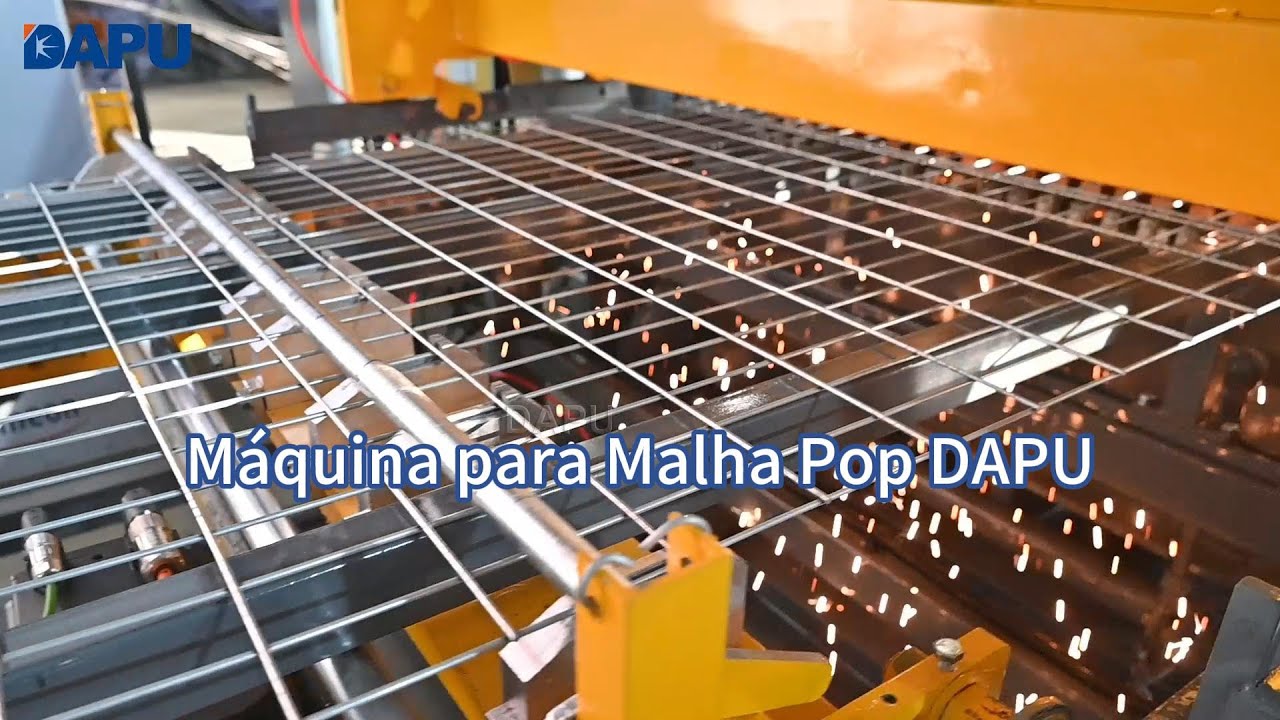 Máquina para Malha Pop DAPU  Produção estável, solda forte e alto rendimento