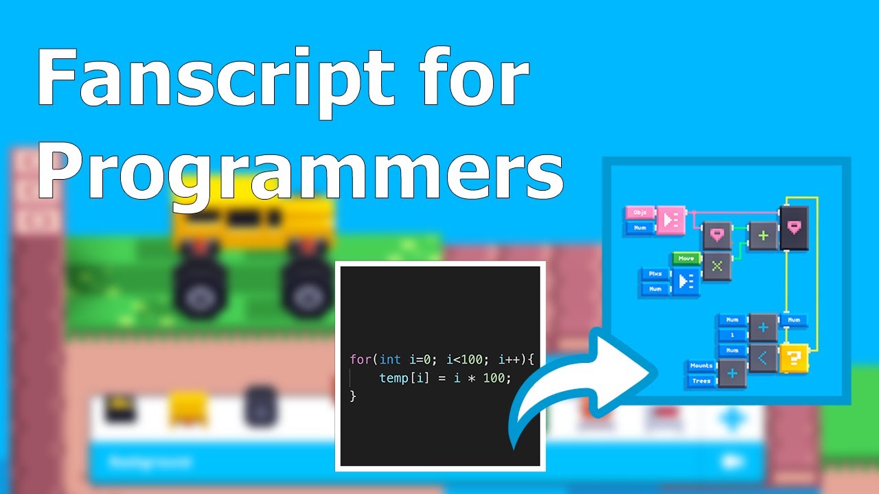Fancade Scripting for Programmers [Tutorial]