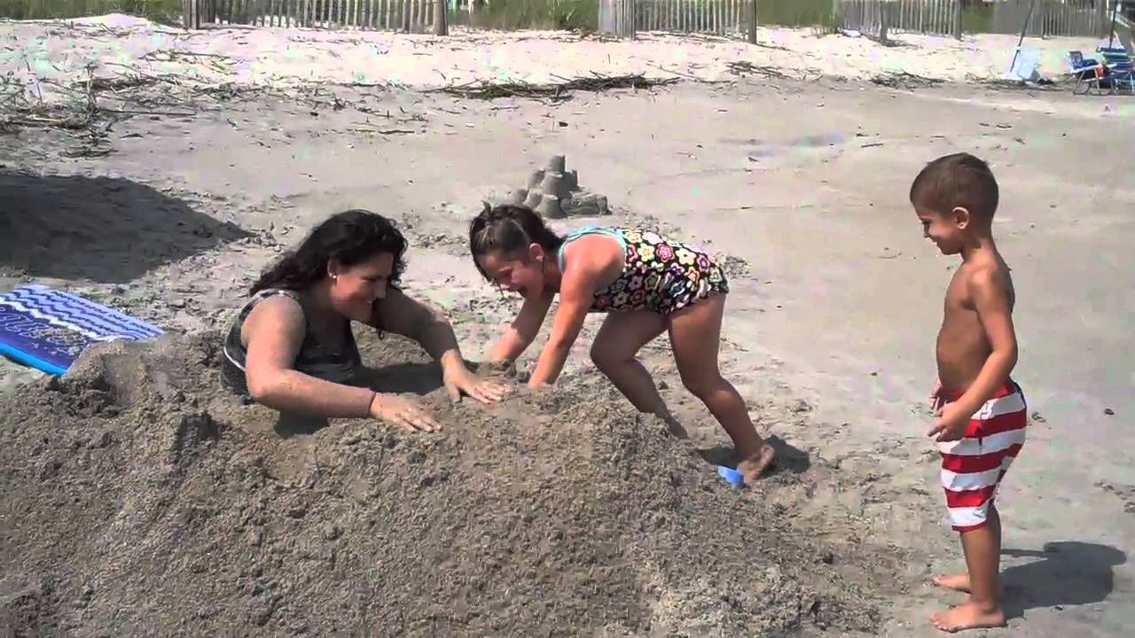 Girl vs. Sand