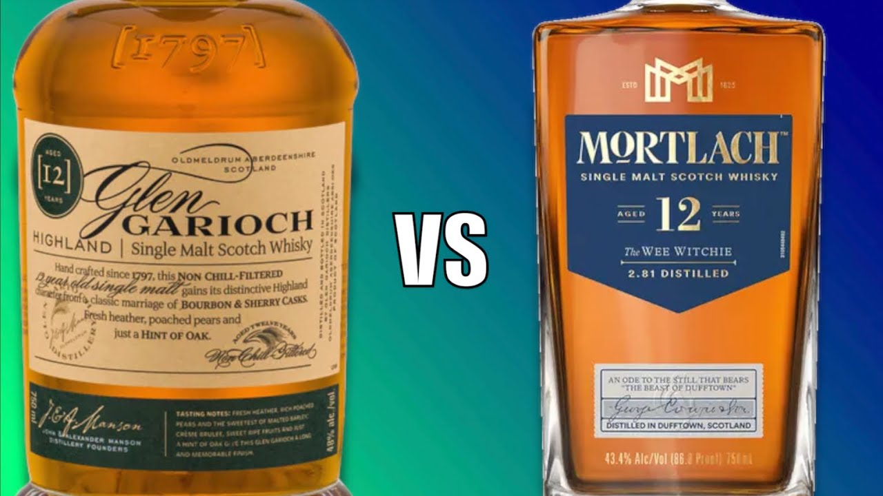 Glen Garioch 12 vs Mortlach 12 Year Old Highland Single Malt Scotch Whisky
