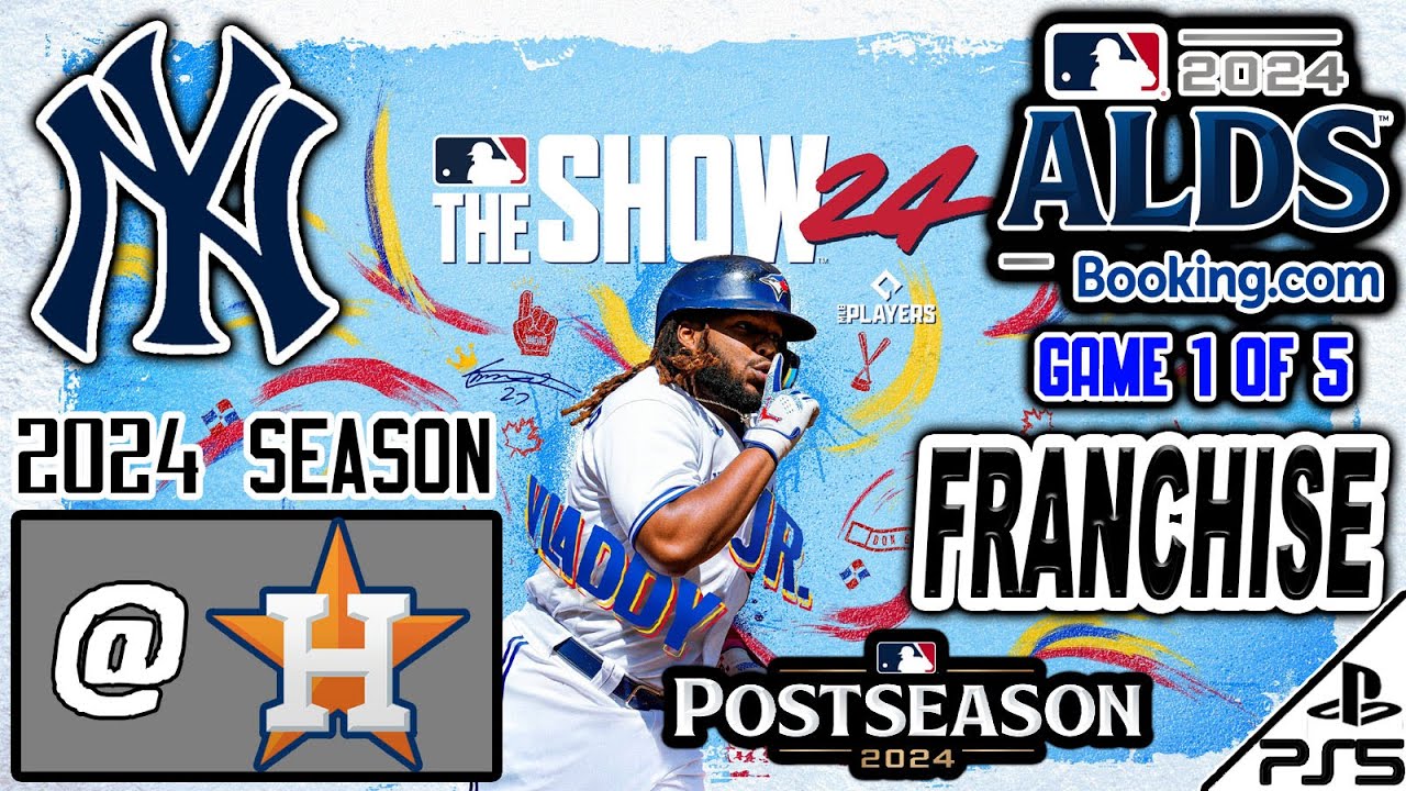 MLB The Show 24 | FRANCHISE | 2024 | ALDS | Game 1 | at Houston Astros (1/23/26)
