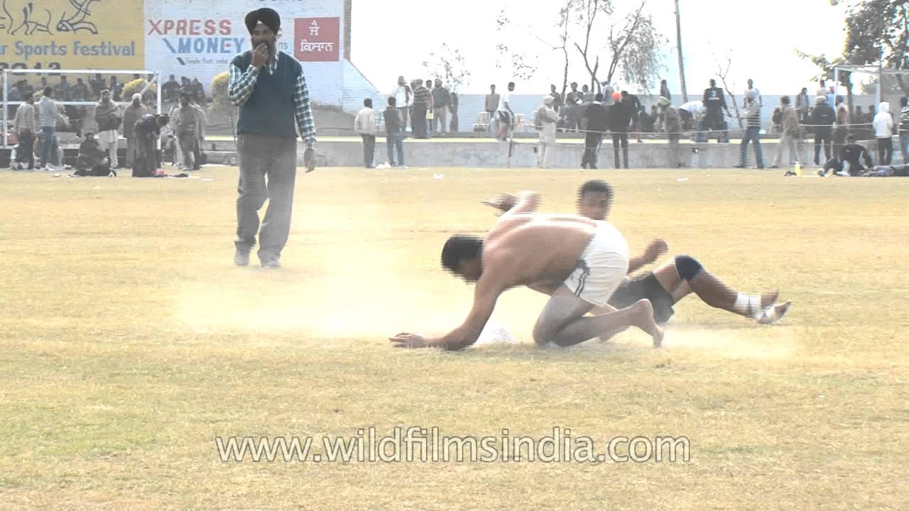 Kabaddi - a sport that is played in rural India!