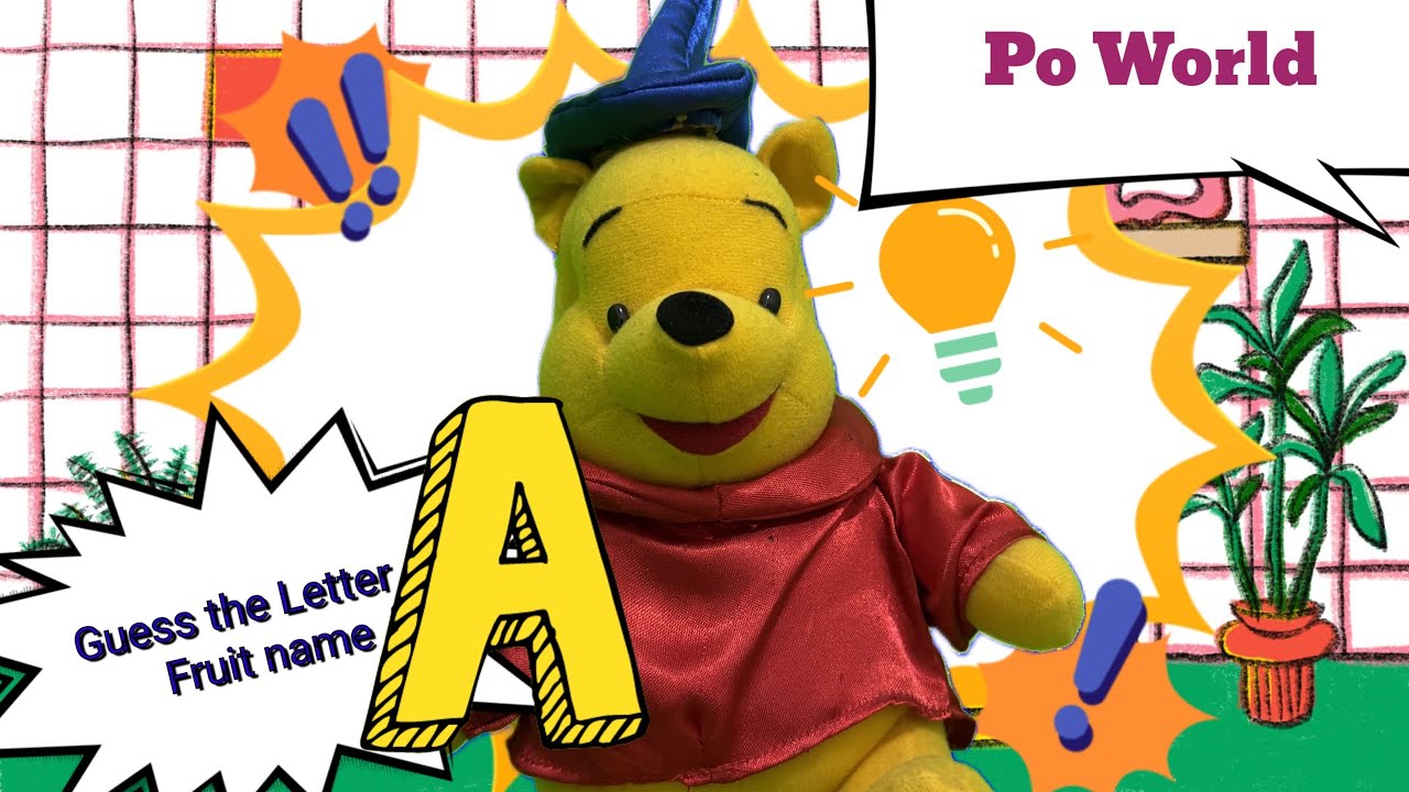 Posim Guess the Letter A! What Fruit Starts with A? | Fun Learning for Kids