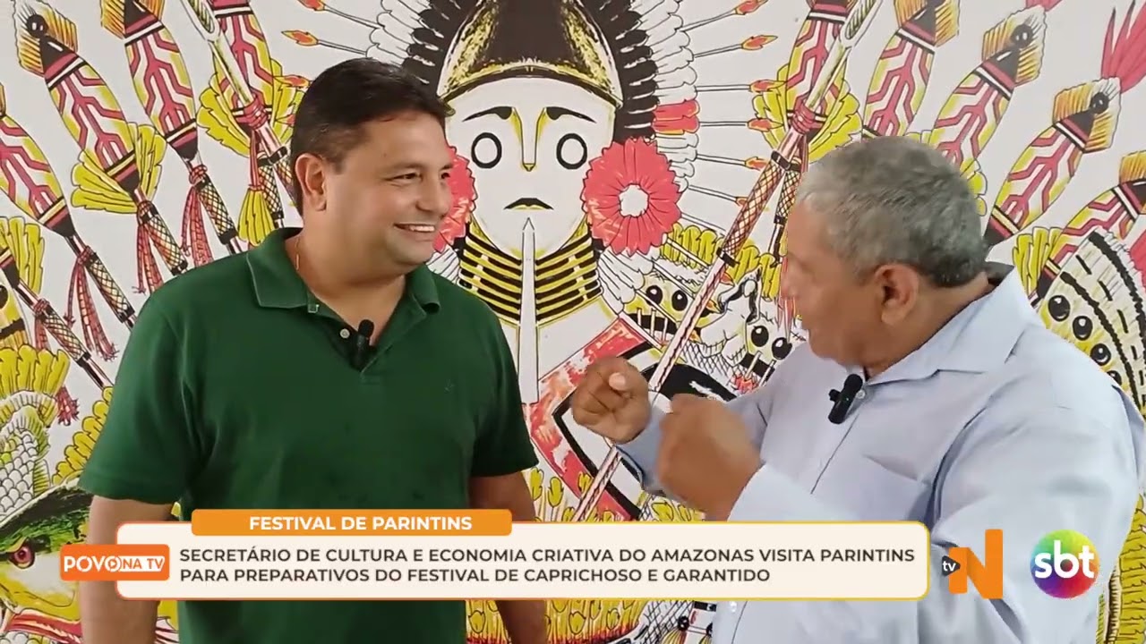 SECRETÁRIO DE CULTURA DO AMAZONAS, CAYO ANDRÉ, FALA SOBRE PREPARATIVOS DO FESTIVAL DE PARINTINS 2026