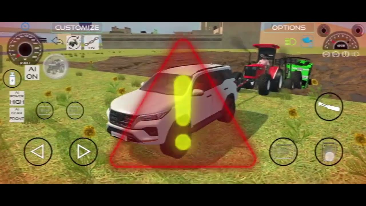 ऐसा किया 😱हो गया HARVASET ले जाते समय जो  दो TACATR 🚜और FORCHUNAT 🚘 की जरूरत लगे #game