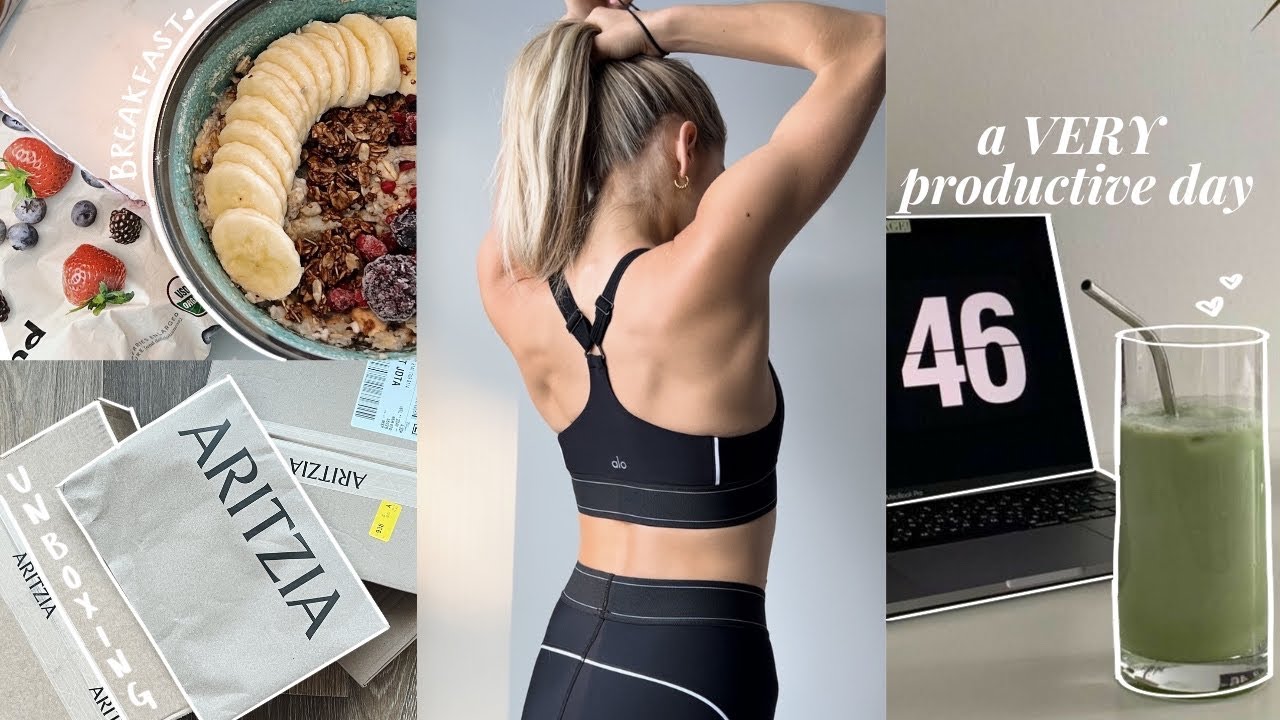 [vlog] orangetheory + my post-workout routine, new iphone unboxing, sephora & aritzia haul!