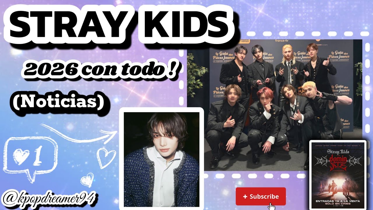 STRAY KIDS 2026 CON TODO ! ( Festival en Paris , Hyunjin Dior y mas ) 🇦🇷🩷 @StrayKids 