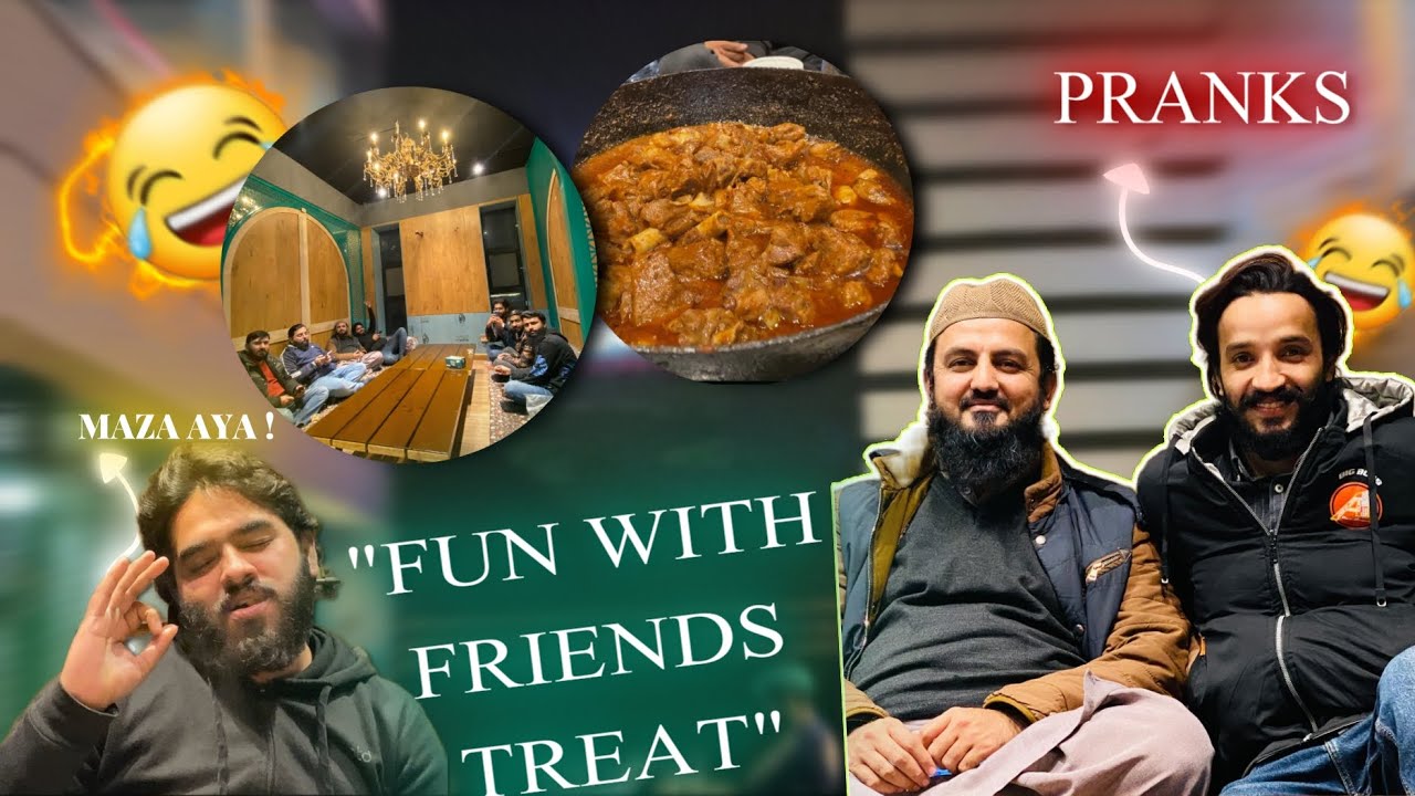 “Fun With Friends Treat”|At Ghani Shinwari | Dotson K Sath Hansi Mazak Or Khana Shana🤣🥘