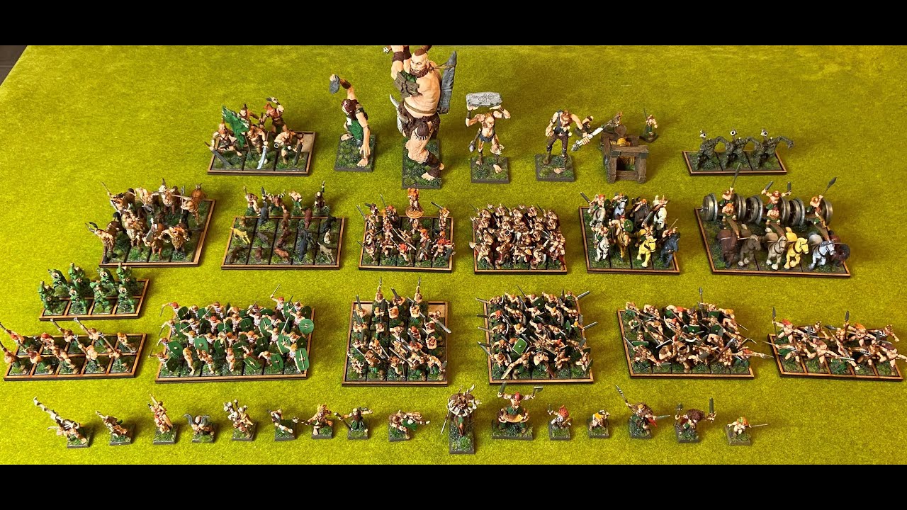 Warhammer Fantasy Albion Army Showcase