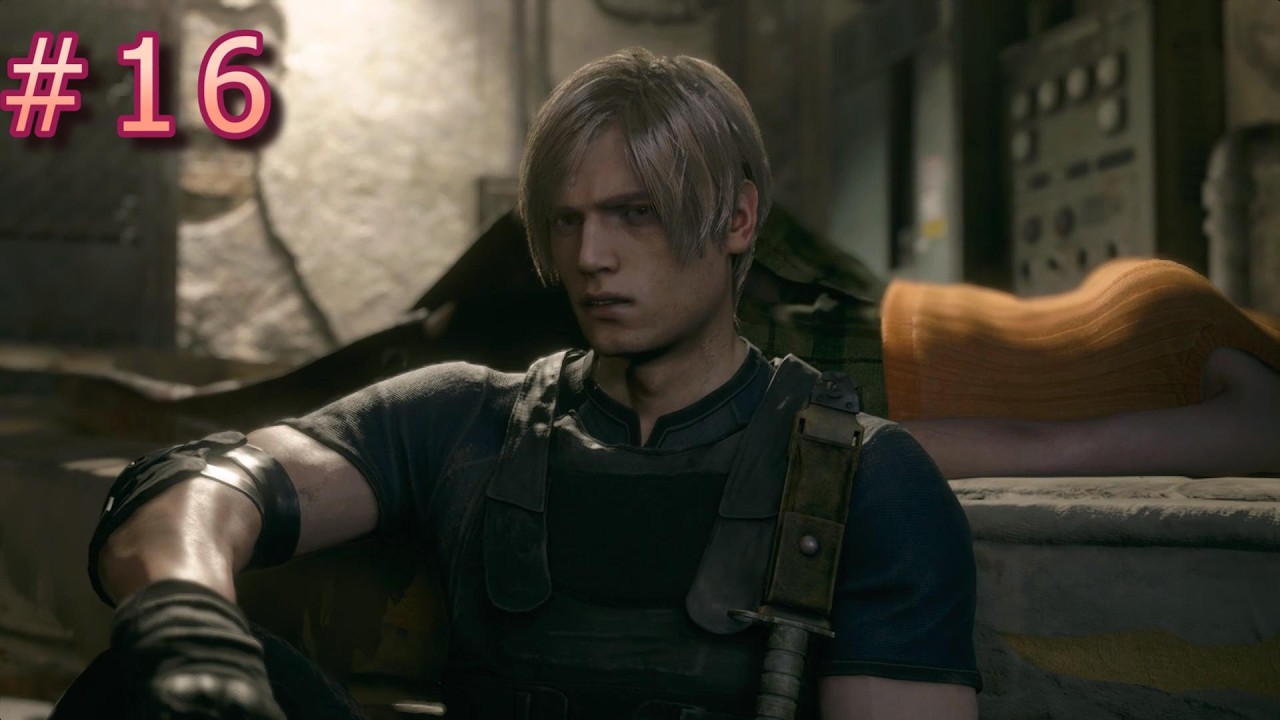 【バイオハザードRE4(キーマウ操作】1週目♯16　チャプター13完了
