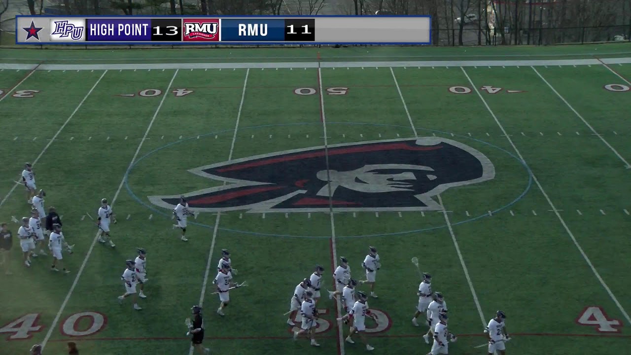 RMU v High Point | Men's Lacrosse